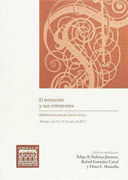 portada El Entremés y sus Interpretes (in Spanish)