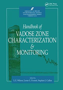 portada Handbook of Vadose Zone Characterization & Monitoring (en Inglés)