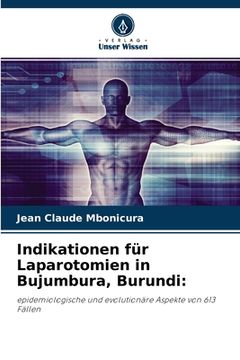portada Indikationen für Laparotomien in Bujumbura, Burundi (en Alemán)