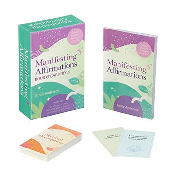 portada Manifesting Affirmations Book & Card Deck: Create Positive Change in Your Life. Includes 50 Affirmation Cards Plus a 128-Guidebook on Manifesting Effectively (Sirius Oracle Kits) (in English)