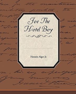 portada joe the hotel boy (en Inglés)