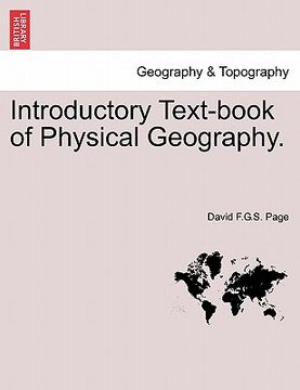 portada introductory text-book of physical geography. (en Inglés)
