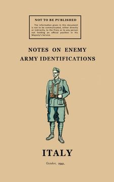 portada Notes on Enemy Army Identifications: October 1941 (en Inglés)