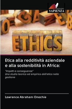 portada Etica alla redditività aziendale e alla sostenibilità in Africa (en Italiano)