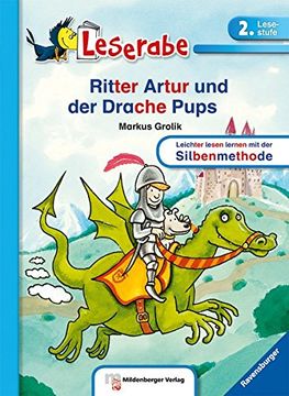 portada Leserabe - Ritter Artur und der Drache Pups: Band 30, Lesestufe 2 (en Alemán)