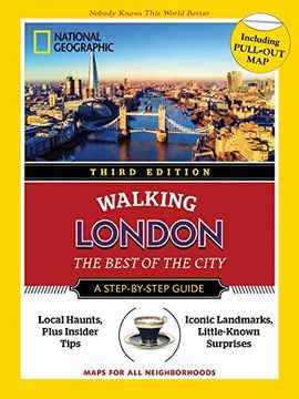portada National Geographic Walking Guide: London 3rd Edition (en Inglés)