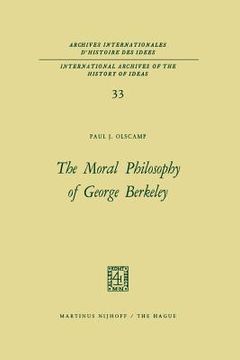 portada The Moral Philosophy of George Berkeley (en Inglés)
