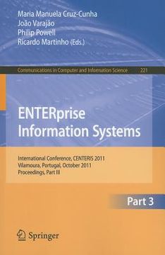 portada enterprise information systems (en Inglés)