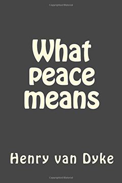 portada What Peace Means (en Inglés)