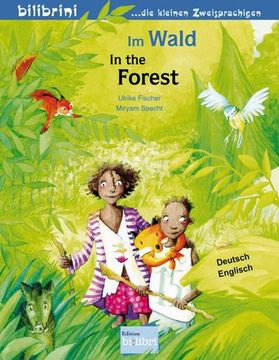 portada Im Wald: Kinderbuch Deutsch-Englisch