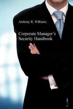 portada corporate manager`s security handbook
