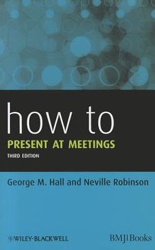 portada how to present at meetings