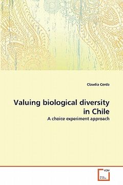 portada valuing biological diversity in chile (en Inglés)
