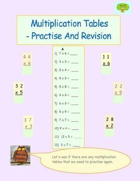 portada Multiplication Tables Practise And Revision (en Inglés)