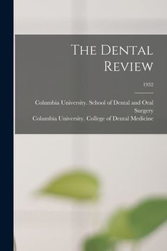 portada The Dental Review; 1932