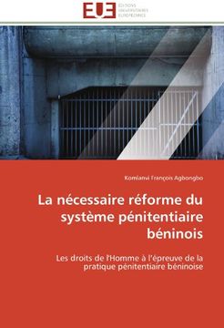 portada La Necessaire Reforme Du Systeme Penitentiaire Beninois