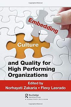 portada Embedding Culture and Quality for High Performing Organizations (en Inglés)