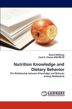 portada nutrition knowledge and dietary behavior (en Inglés)