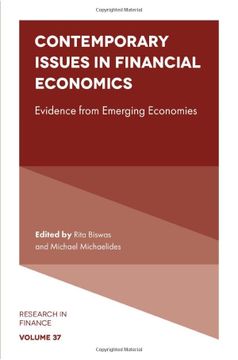 portada Contemporary Issues in Financial Economics: Evidence From Emerging Economies (Research in Finance, 37) (en Inglés)
