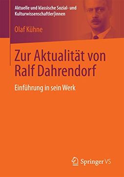 portada Zur Aktualität von Ralf Dahrendorf: Einführung in Sein Werk (in German)