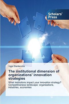 portada The institutional dimension of organizations' innovation strategies