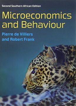 portada Microeconomics and Behaviour: South African Edition (in English)