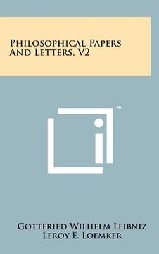 portada philosophical papers and letters, v2 (en Inglés)
