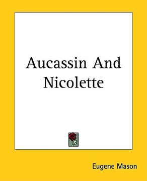 portada aucassin and nicolette (en Inglés)