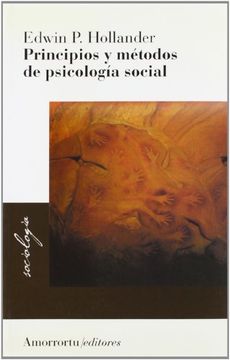 portada Principios y Metodos de Psicologia Social (in Spanish)