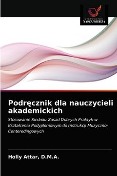 portada Podręcznik dla nauczycieli akademickich (in Polaco)