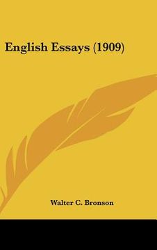 portada english essays (1909) (en Inglés)