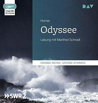 portada Odyssee: Lesung mit Manfred Schradi (2 Mp3-Cds) (en Alemán)