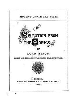 portada A Selection from the Works of Lord Byron (en Inglés)