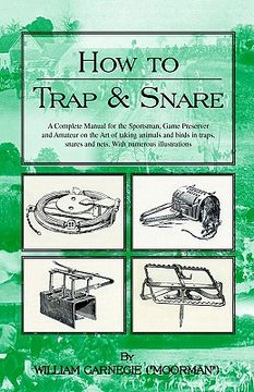portada how to trap and snare (en Inglés)
