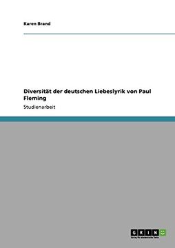 portada Diversität der deutschen Liebeslyrik von Paul Fleming