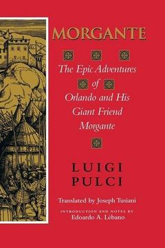 portada morgante: the epic adventures of orlando and his giant friend morgante (en Inglés)