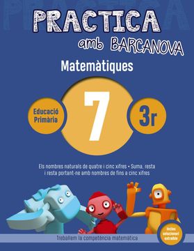 portada Practica Amb Barcanova 7. Matemàtiques (in Catalá)