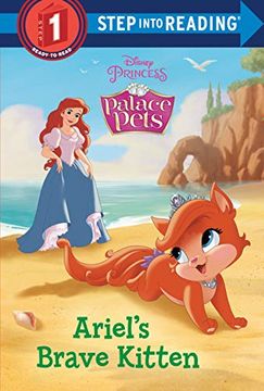 portada Ariel's Brave Kitten (Disney Princess: Palace Pets) (Step Into Reading) (en Inglés)
