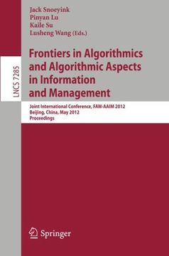 portada frontiers in algorithmics and algorithmic aspects in information and management