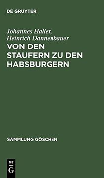portada Von den Staufern zu den Habsburgern (Sammlung g Schen) (in German)