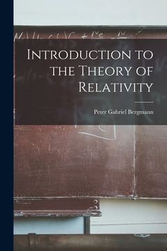 portada Introduction to the Theory of Relativity (en Inglés)