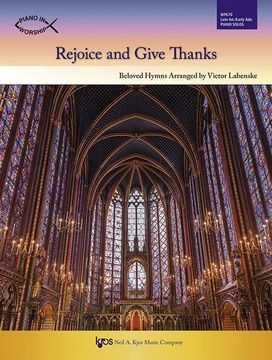 portada Wp670 - Rejoice and Give Thanks - Beloved Hymns - Late Intermediate (in English)
