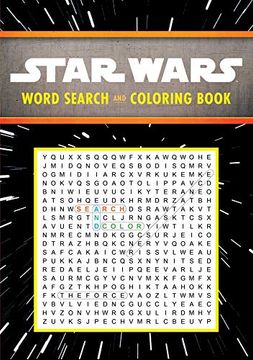 portada Star Wars: Word Search and Coloring Book (en Inglés)