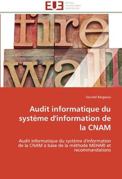 portada Audit Informatique Du Systeme D'Information de La Cnam