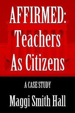 portada affirmed: teachers as citizens: a case study (en Inglés)