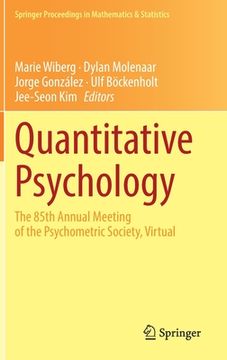 portada Quantitative Psychology: The 85th Annual Meeting of the Psychometric Society, Virtual (en Inglés)
