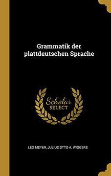 portada Grammatik Der Plattdeutschen Sprache (in German)