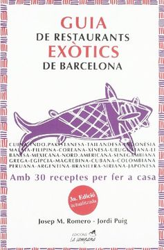 portada guia de restaurants exòtics de barcelona (en Catalá)