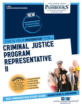 portada Criminal Justice Program Representative II (C-4881): Passbooks Study Guide Volume 4881 (en Inglés)
