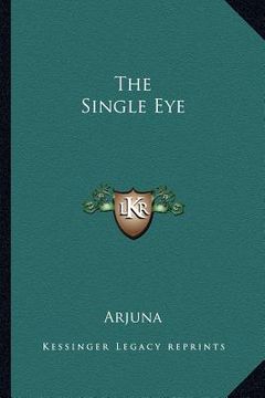 portada the single eye (in English)